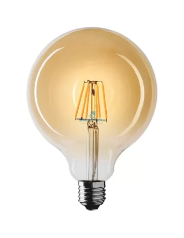 Ampoule Wiva 12100572 filaire, culot E27, 6 W, 2000 K